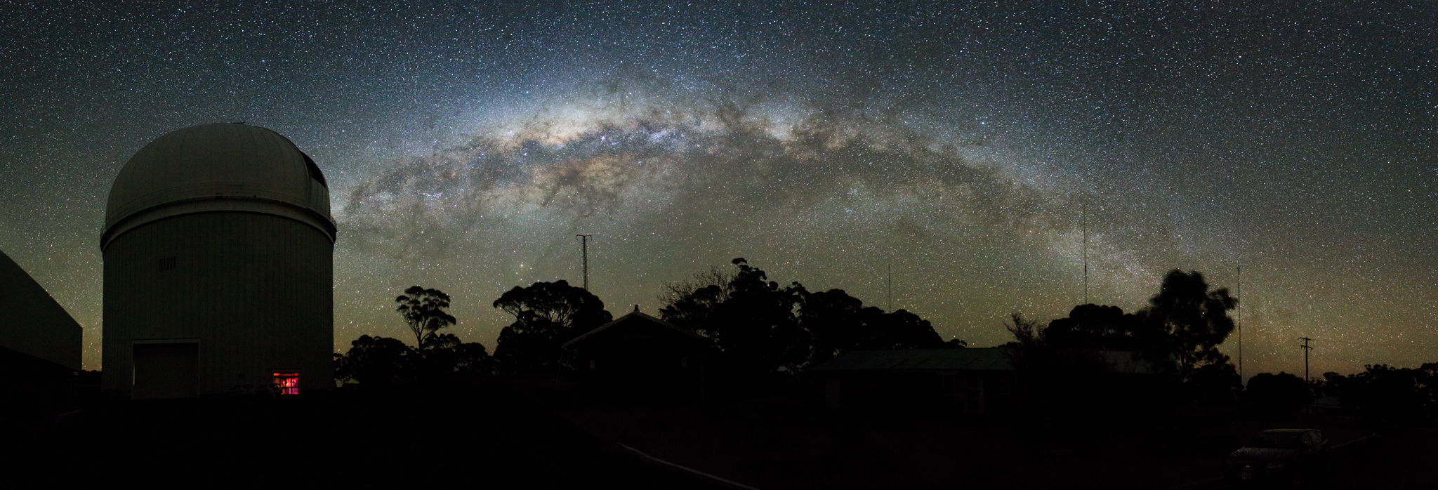 Milky Way over the AAT